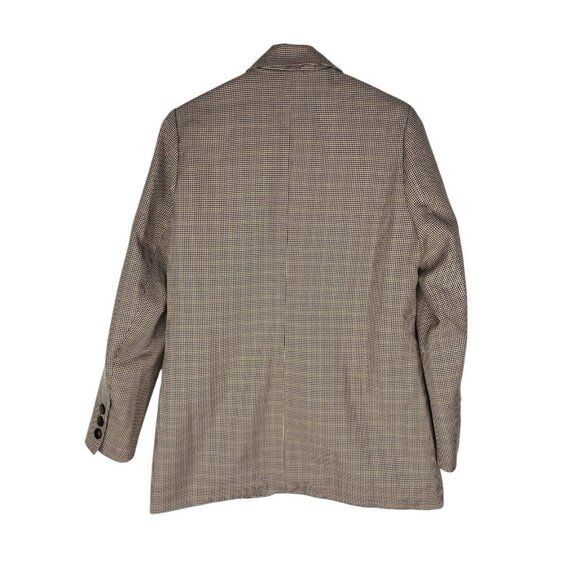 Unbranded Womens Button Suit Jacket Houndstooth Print NEW Medium - Picture 2 of 3